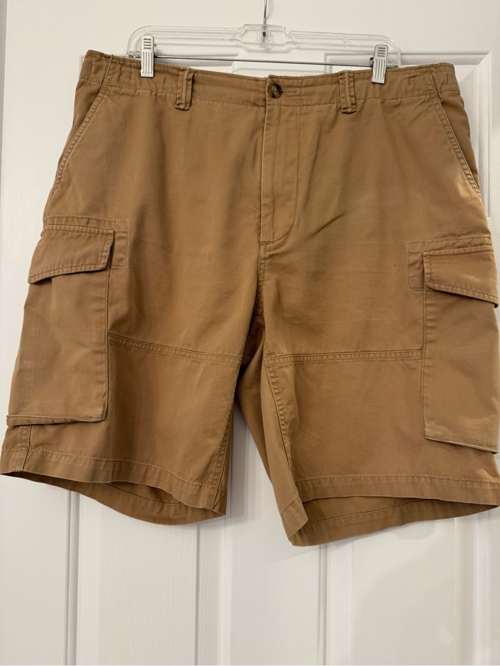 Polo Ralph Lauren Relaxed Fit Cargo Shorts Tan Khaki, Size 35